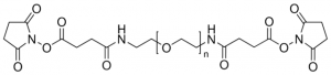 O,O-Bis[2-(N-Succinimidyl-succinylamino)ethyl]polyethylene glycol 