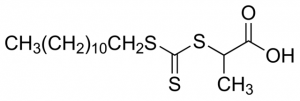 2-(Dodecylthiocarbonothioylthio)propionic acid 