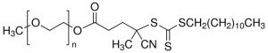 Poly(ethylene glycol) methyl ether (4-cyano-4-pentanoate dodecyl trithiocarbonate) 
