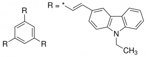 1,3,5-Tris(2-(9-ethylcabazyl-3)ethylene)benzene 661732-500MG