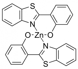 Bis[2-(2-benzothiazolyl-N3)phenolato-O]zinc 
