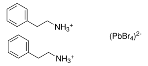 di-phenylethylammonium lead(II) tetrabromide 