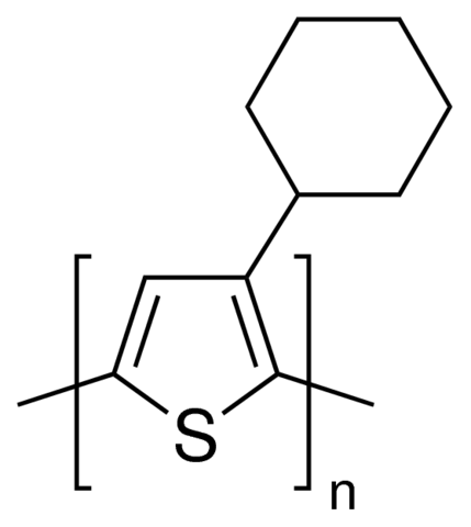 Poly(3-cyclohexylthiophene-2,5-diyl) 557625-1G