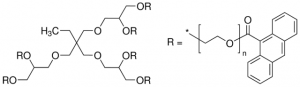 Poly(ethylene oxide), 6-arm, anthracene terminated 588431-500MG