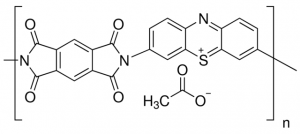 Poly(pyromellitic dianhydride-co-thionin) 