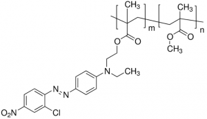 Poly[(methyl methacrylate)-co-(Disperse Red 13 methacrylate)] 