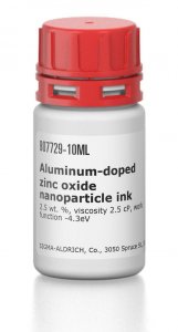 Aluminum-doped zinc oxide nanoparticle ink 