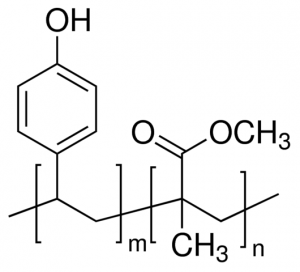 Poly(4-vinylphenol-co-methyl methacrylate) 
