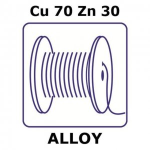 Brass alloy, Cu70Zn30 GF93423157-1EA