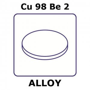 Copper-beryllium alloy, Cu98Be2 GF00362023-10EA