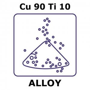 Copper-titanium alloy, Cu90Ti10 GF59732590-1EA
