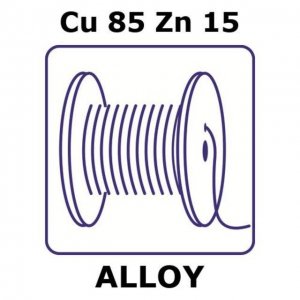 Gilding metal alloy, Cu85Zn15 GF40662536-1EA