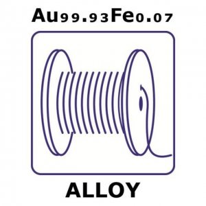 Gold-iron alloy, Au99.93Fe0.07 GF43923539-1EA