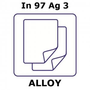 Indium-silver alloy, In97Ag3 GF50824638-1EA