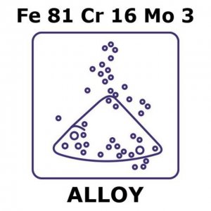 Iron-Chromium-Molybdenum alloy, Fe81Cr16Mo3 GF07283280-1EA