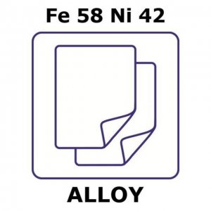 Iron-Nickel alloy, Fe58Ni42 