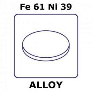 Iron-Nickel alloy, Fe61Ni39 