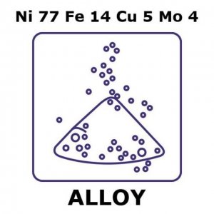 Magnetic shielding alloy, Ni77Fe14Cu5Mo4 GF49616152-1EA