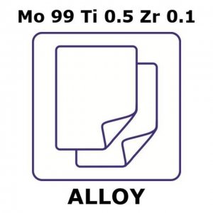 Molybdenum high temperature alloy tzm, Mo99Ti0.5Zr0.1 GF00500825-1EA