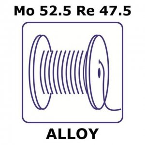 Molybdenum-rhenium alloy, Mo52.5Re47.5 GF60768580-1EA