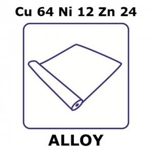 Nickel silver alloy, Cu64Ni12Zn24 GF28780397-1EA