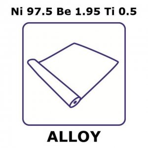 Nickel-beryllium-titanium alloy, Ni97.5Be1.95Ti0.5 GF82001304-1EA