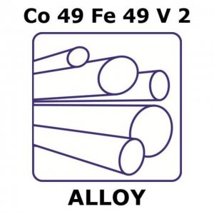 Permendur 49 alloy, Co49Fe49V2 GF31309826-1EA