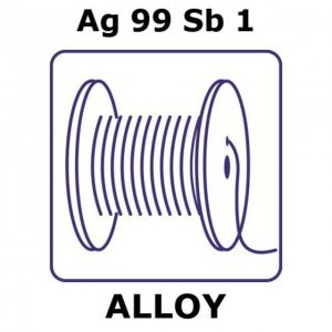 Silver-antimony alloy, Ag99Sb1 GF60834685-1EA