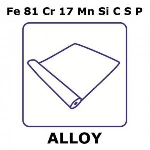 Stainless Steel - AISI 430 alloy, Fe81Cr17MnSiCSP GF89066739-1EA