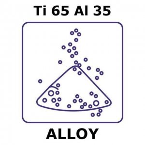 Titanium-aluminum alloy, Ti65Al35 GF41193615-1EA