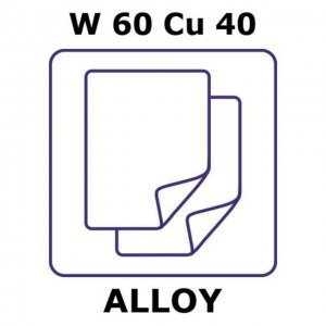 Tungsten-copper alloy, W60Cu40 GF73586188-1EA
