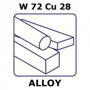 Tungsten-copper alloy, W72Cu28 GF01840632-1EA