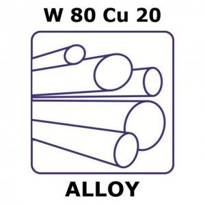 Tungsten-copper alloy, W80Cu20 GF60364526-1EA