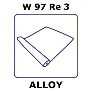 Tungsten-rhenium alloy, W97Re3 GF17783860-1EA