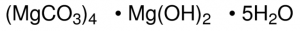 Magnesium carbonate hydroxide pentahydrate 