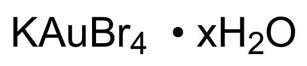 Potassium tetrabromoaurate(III) hydrate 