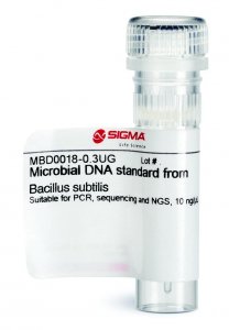 Microbial DNA standard from Bacillus subtilis MBD0018-0.3UG