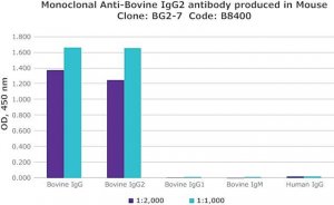 Monoclonal Anti-Bovine IgG2 antibody produced in mouse 
