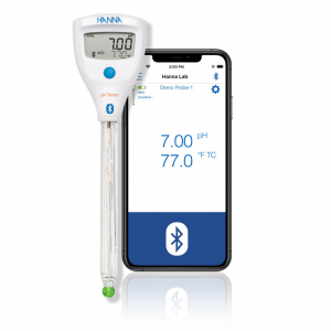 pH-������ HALO2 Bluetooth� �� ����������� ���������� ��� ����������� HI9810412 Hanna HI9810412