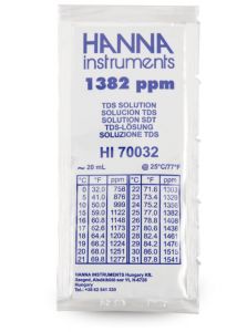 ������� TDS 1382 ��/� (ppm), 25 ��������� �� 20 ��, ���������� ������� HI70032C Hanna HI70032C