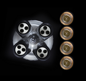 ����� ��������������, 4000 ��/���, 4 x 100 ��, ���� �������: 90�, Hettich 1324