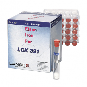 LCK 321 �������� ���� ��� ����������� ������ 0,2-6,0 ��/� Fe, 25 ������, HACH LCK 321