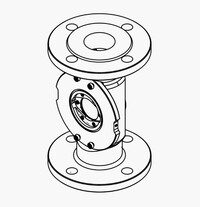 ���-���������� NIR-Online X-Cell DN50, ����������� ������ DN50, PL1, 10 ��� Buchi
