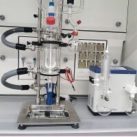 Лабораторный настольный стеклянный химический реактор BTG2000 WIGGENS WRS-1501-051