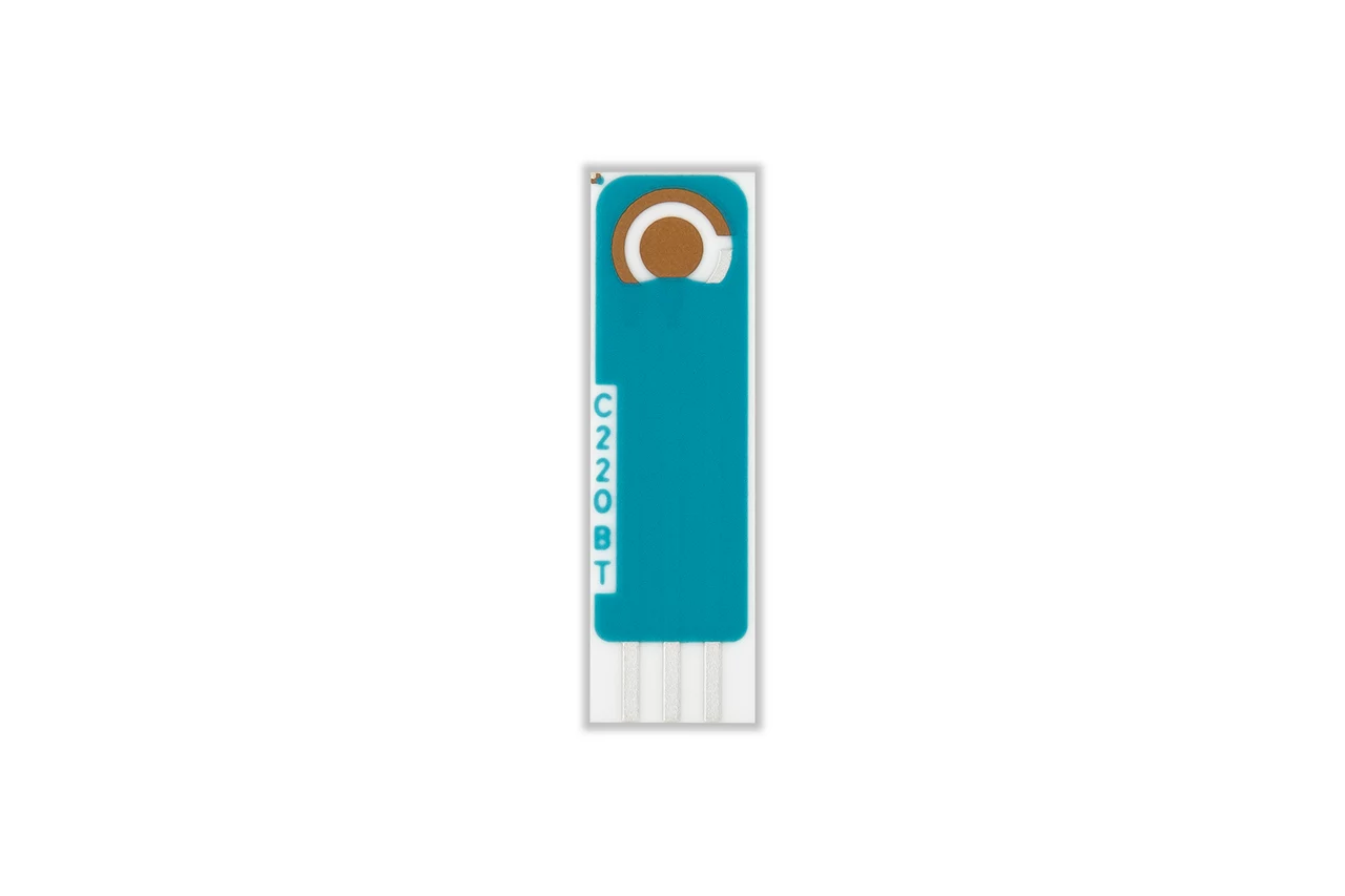 �������-�������� ������� �������� (Aux.:Au, Ref.:Ag) / ������� BT / ������ � �������� Metrohm DRP-C220BT-U75