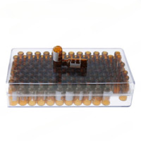 2ML 9-425 янтарный винтовой флакон с градуировкой и маркировочным пятном Alwsci C0000011