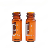 2ML 10-425 янтарный стеклянный винтовой флакон с градуировкой и маркировочным пятном Alwsci C0001192