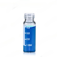 Флакон с винтовой крышкой из прозрачного стекла 4ML 13-425 с градуировкой и маркировочным пятном Alwsci C0000025