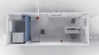 Мобильная контейнерная клиника Haier Biomedical