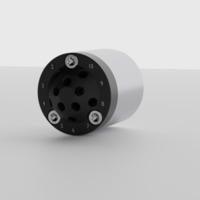 ������ AZURA V 4.1, 10 ������, 2 ��������� ��� �������, 1200 ���, 1/16" 10-32 UNF, 0.3 �� ���������, SST-DLC/Vespel Knauer AVC48AC
